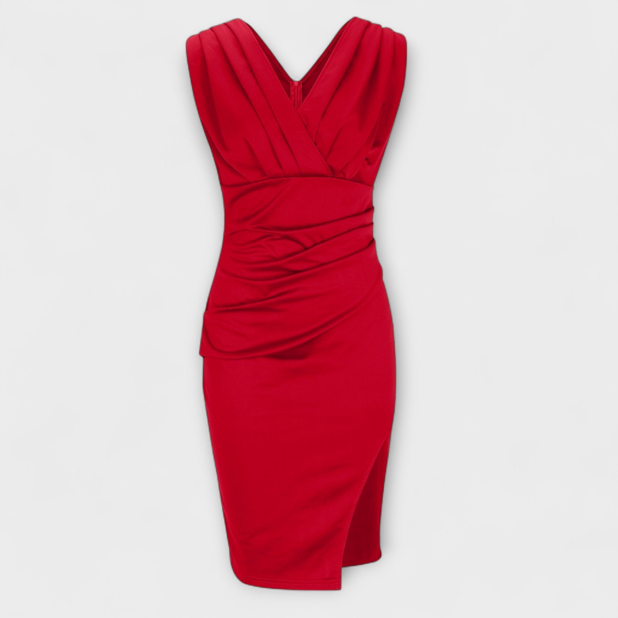 Desi | Robe à décolleté en V avec fente