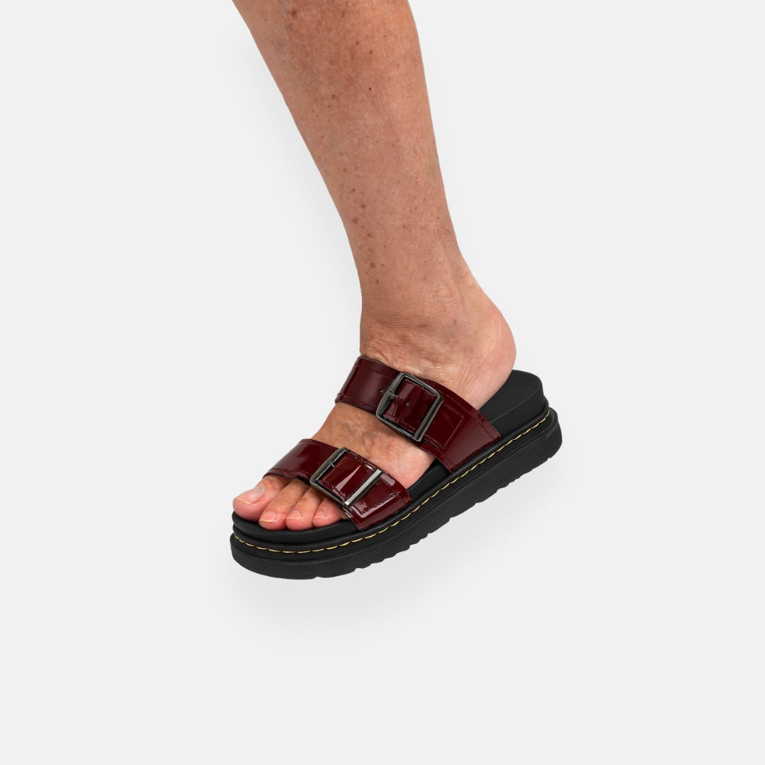 Paige | Sandales à plateforme avec boucle