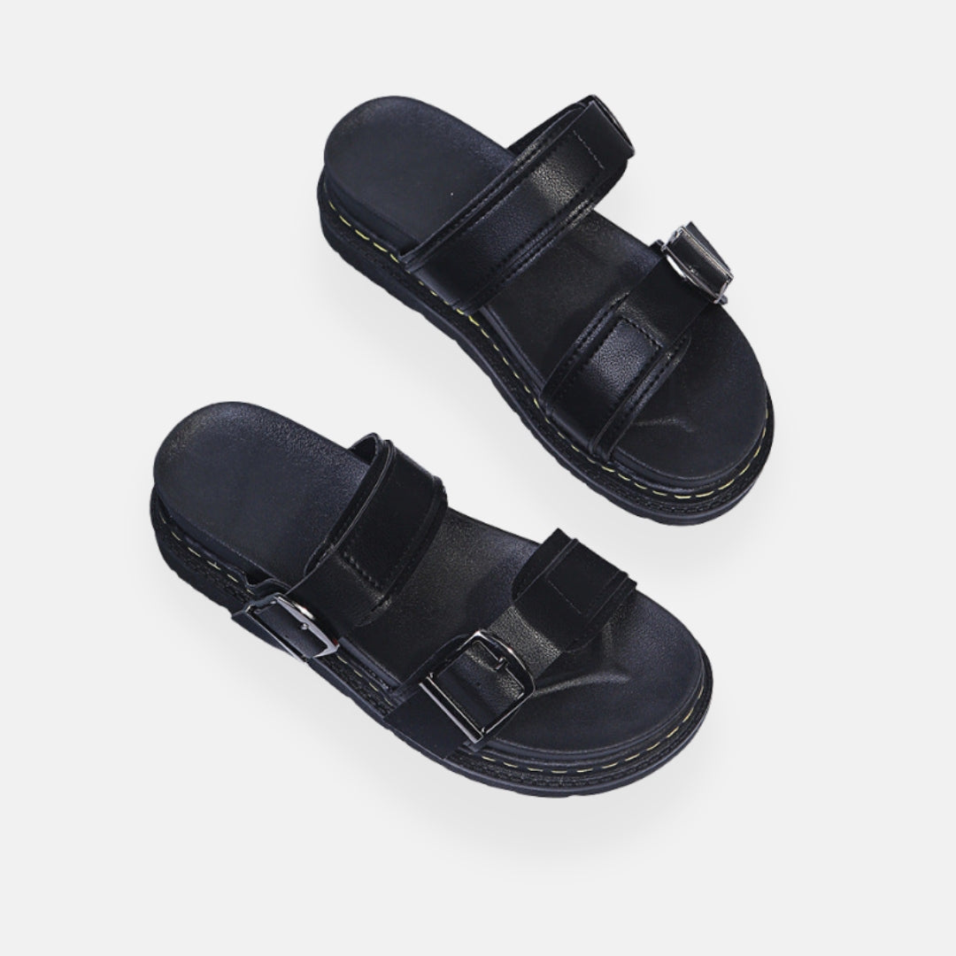 Paige | Sandales à plateforme avec boucle