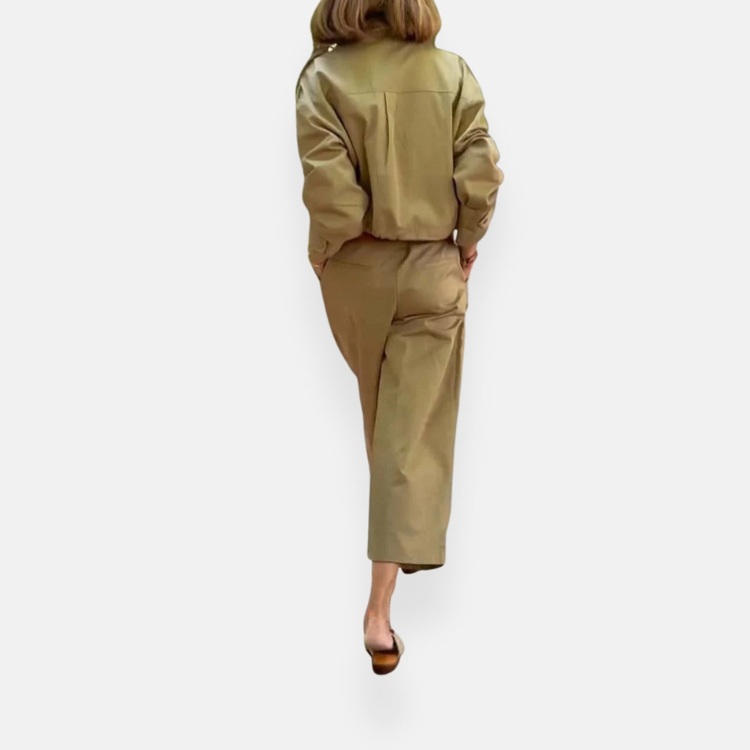 Althéa | Ensemble utilitaire chic beige