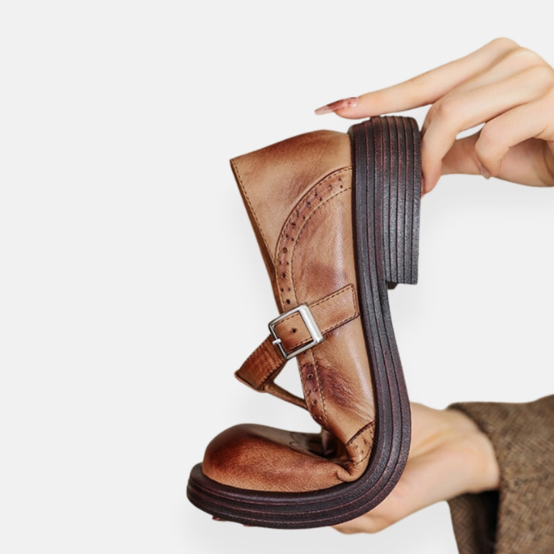 Velda | Mary Janes en cuir chic et confortables