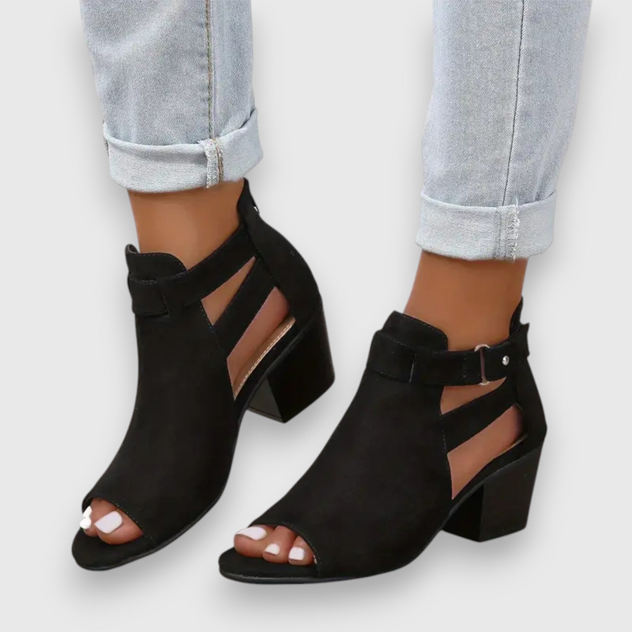 Nadine | Sandales à talons épais