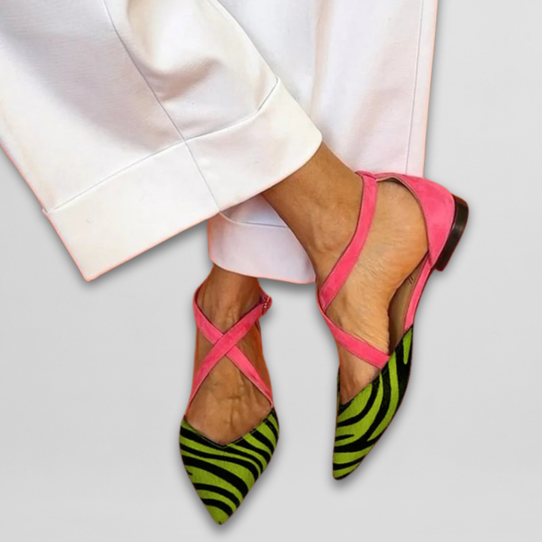 Fenna | Ballerines à brides élégantes