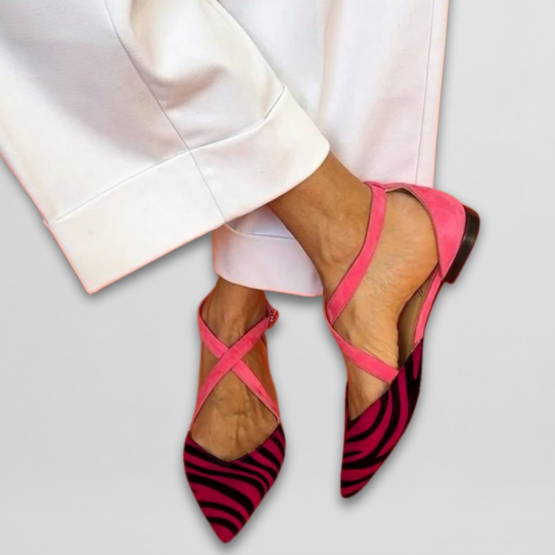 Fenna | Ballerines à brides élégantes