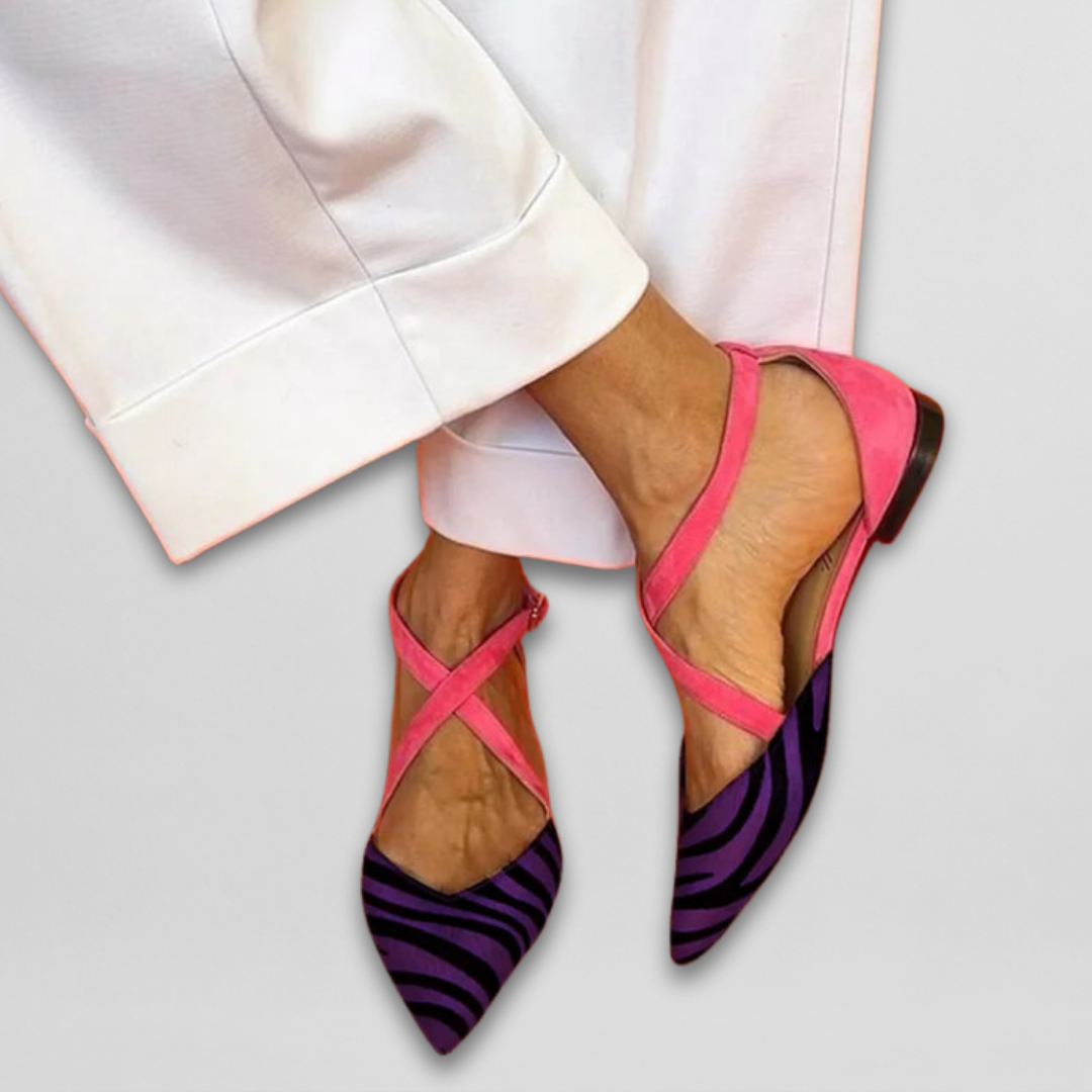 Fenna | Ballerines à brides élégantes