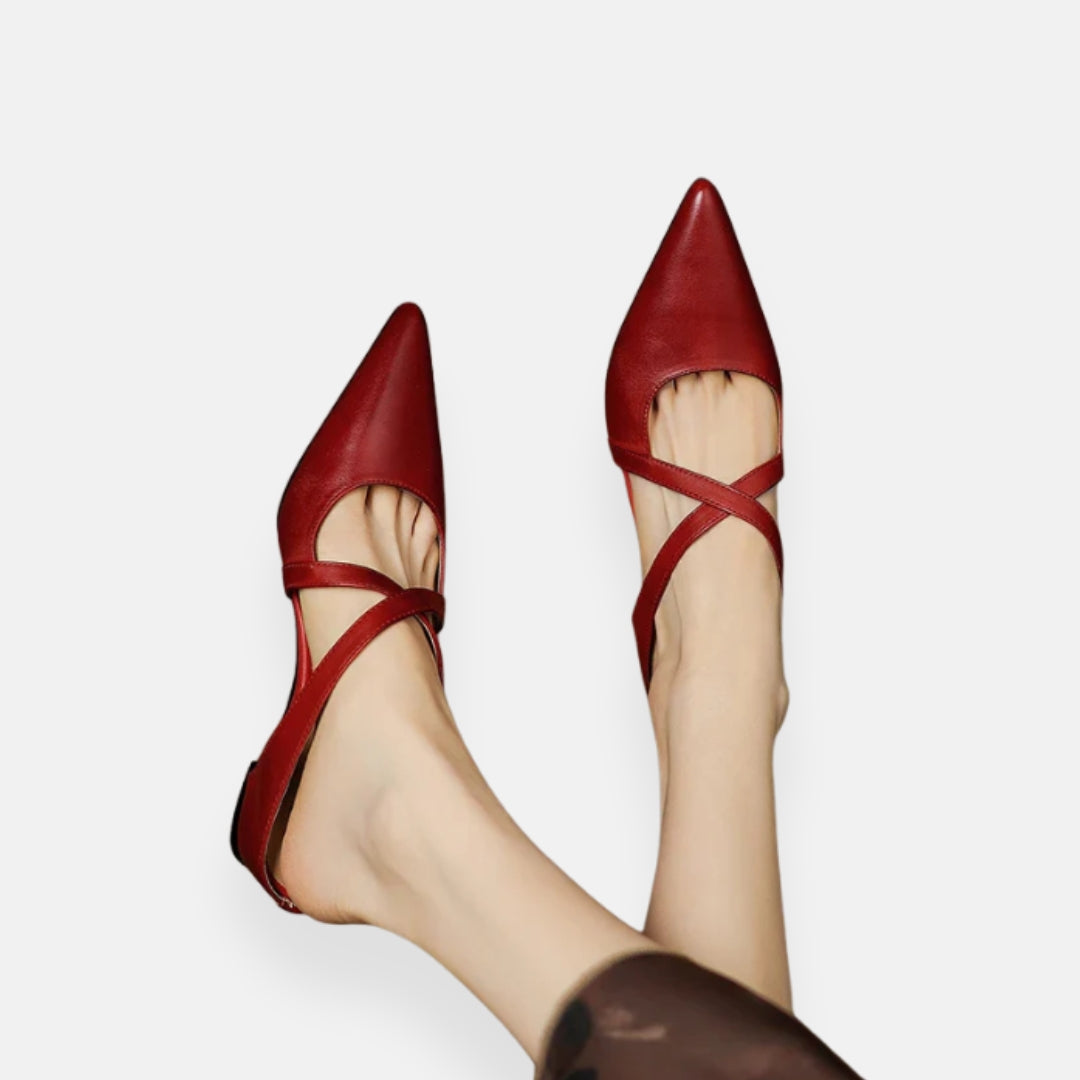 Selva | Mules élégantes à bride croisée