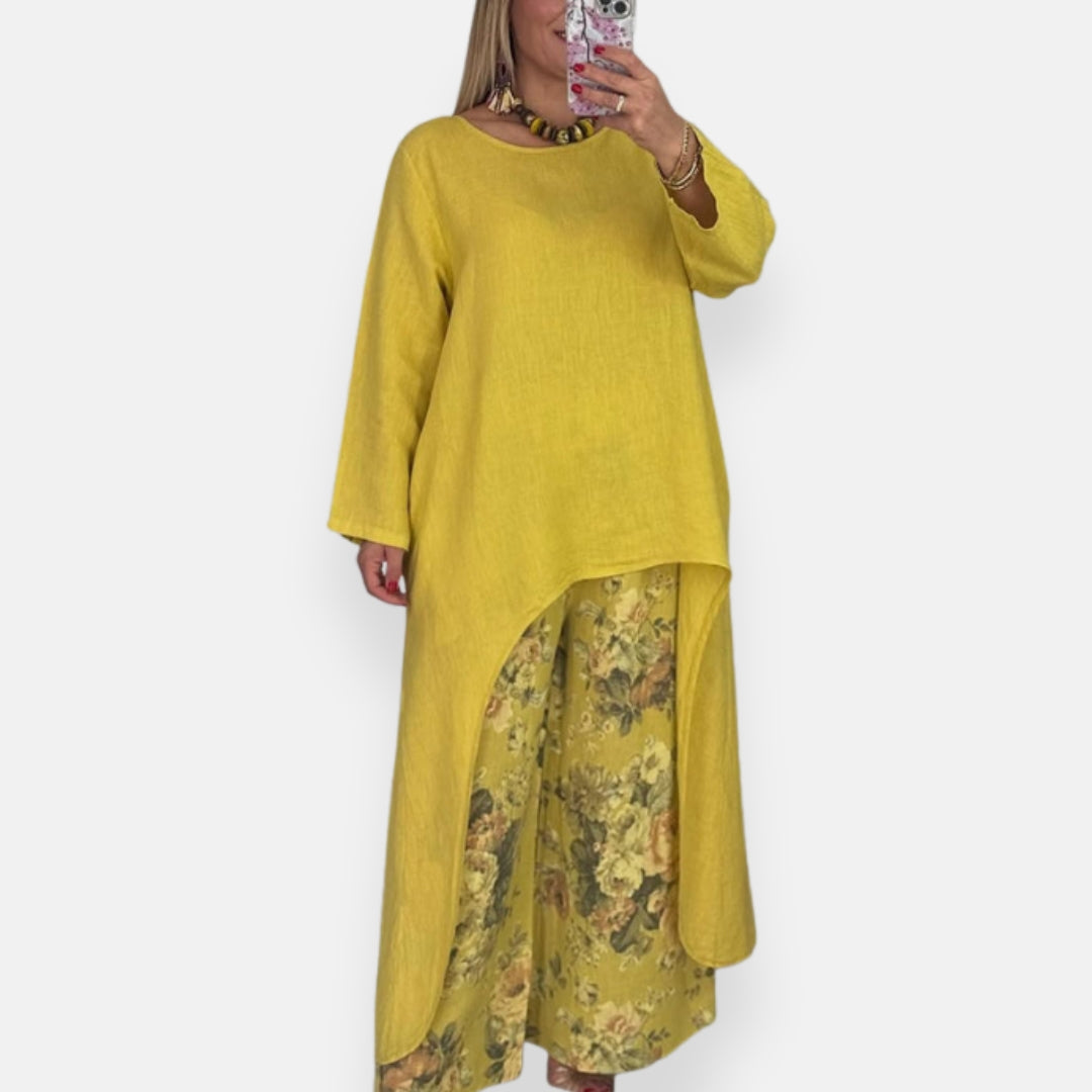 Ysabel | Ensemble ample à imprimé floral