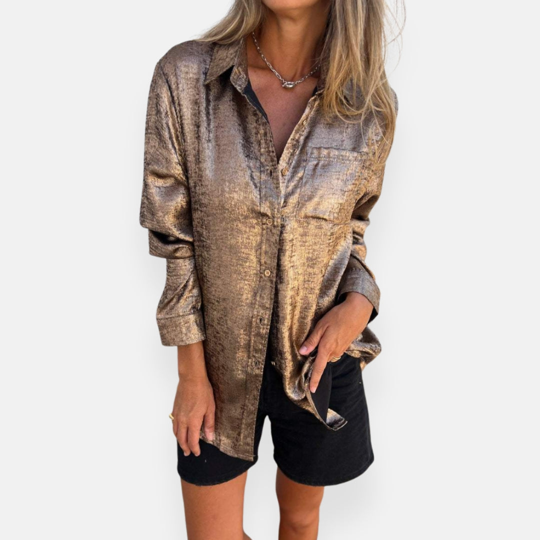 Ysolde | Chemise suède moderne
