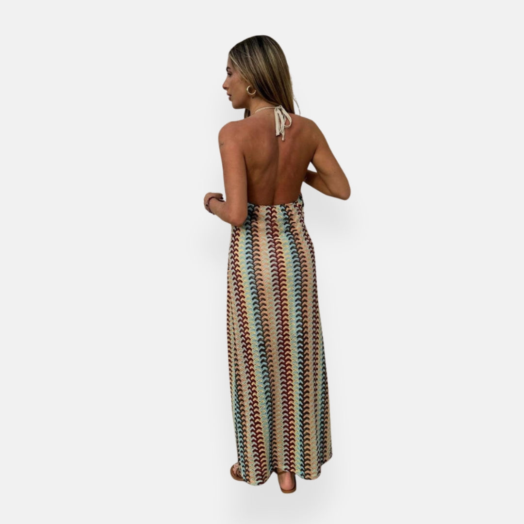 Liné | Robe longue en crochet