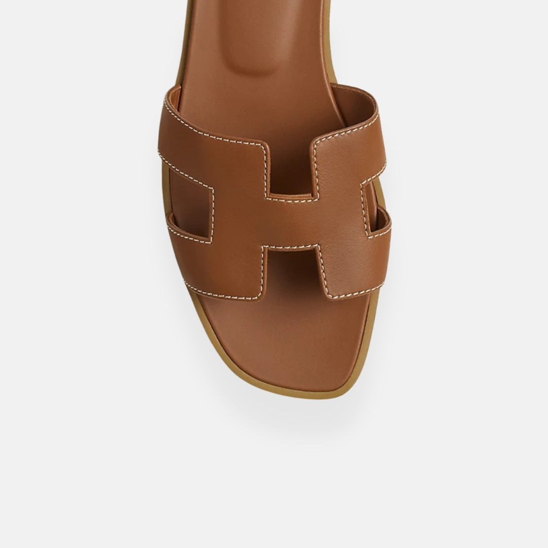 Daline | Mules ajourées plates