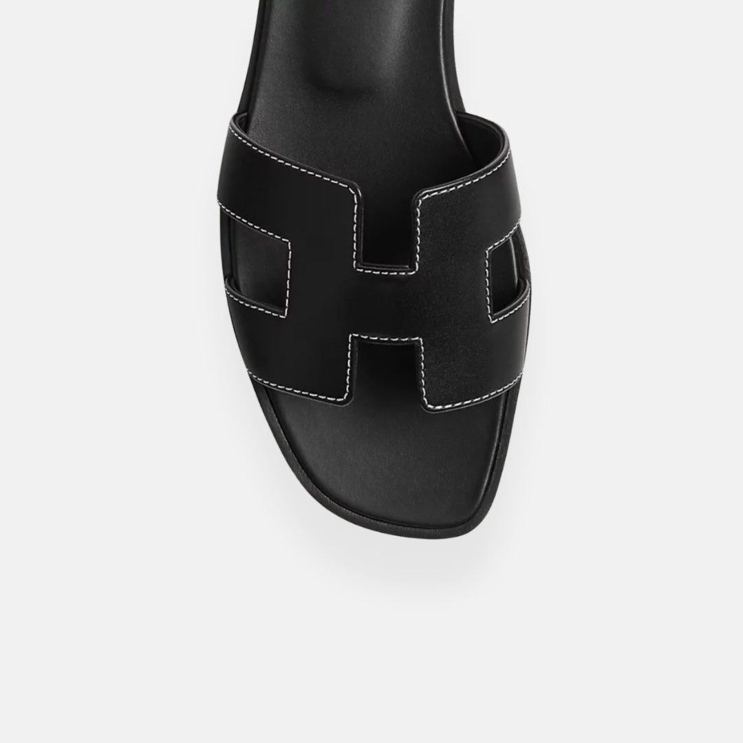 Daline | Mules ajourées plates