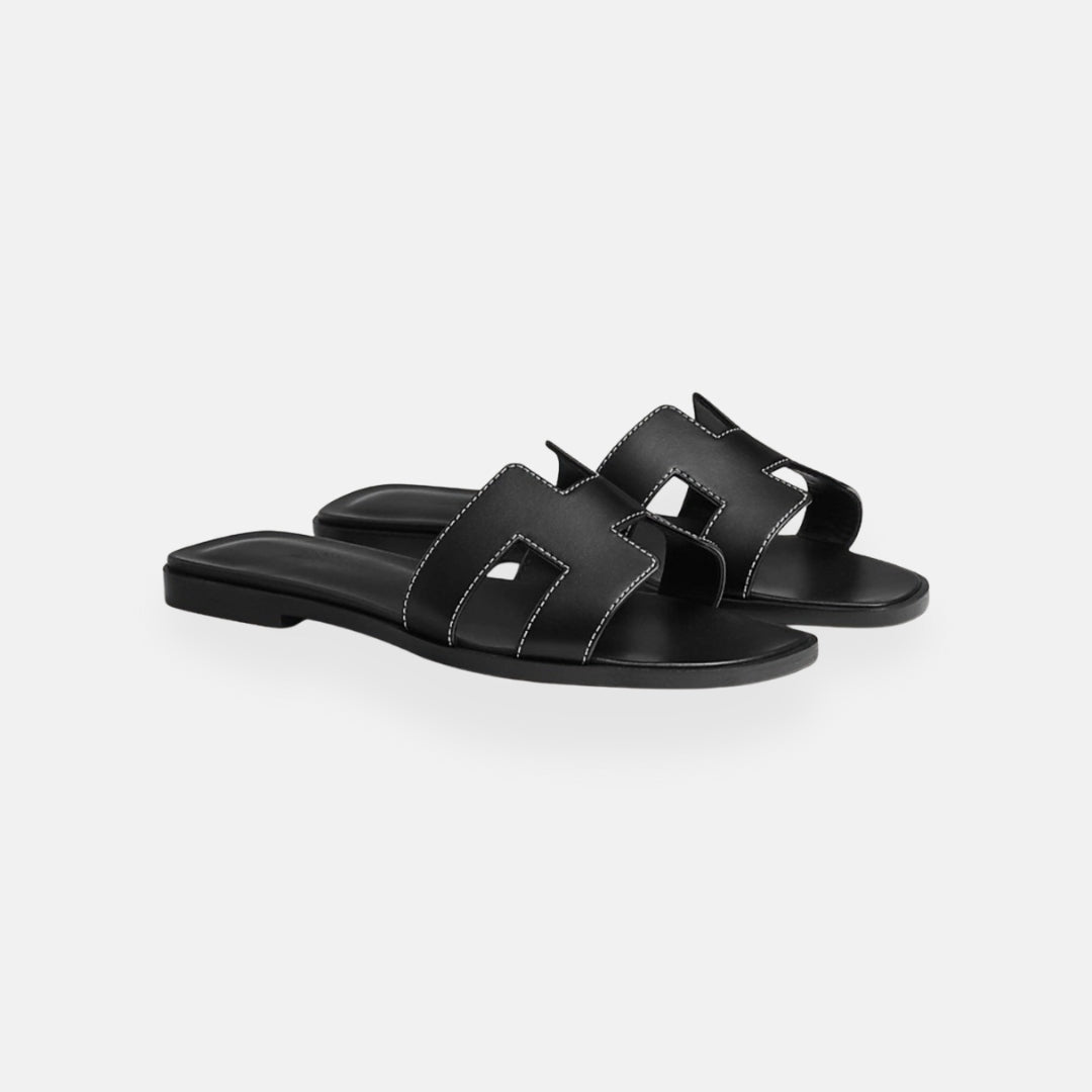 Daline | Mules ajourées plates