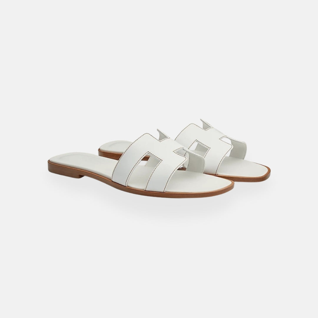 Daline | Mules ajourées plates