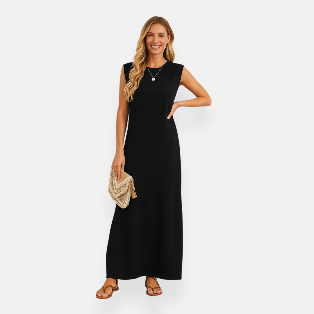 Emma | Robe longue fluide élégante