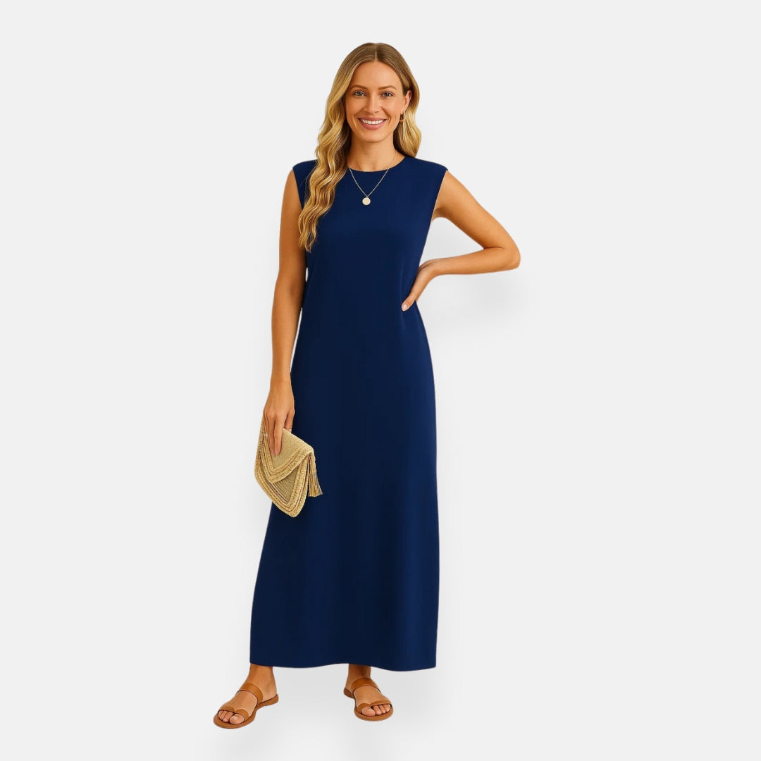 Emma | Robe longue fluide élégante