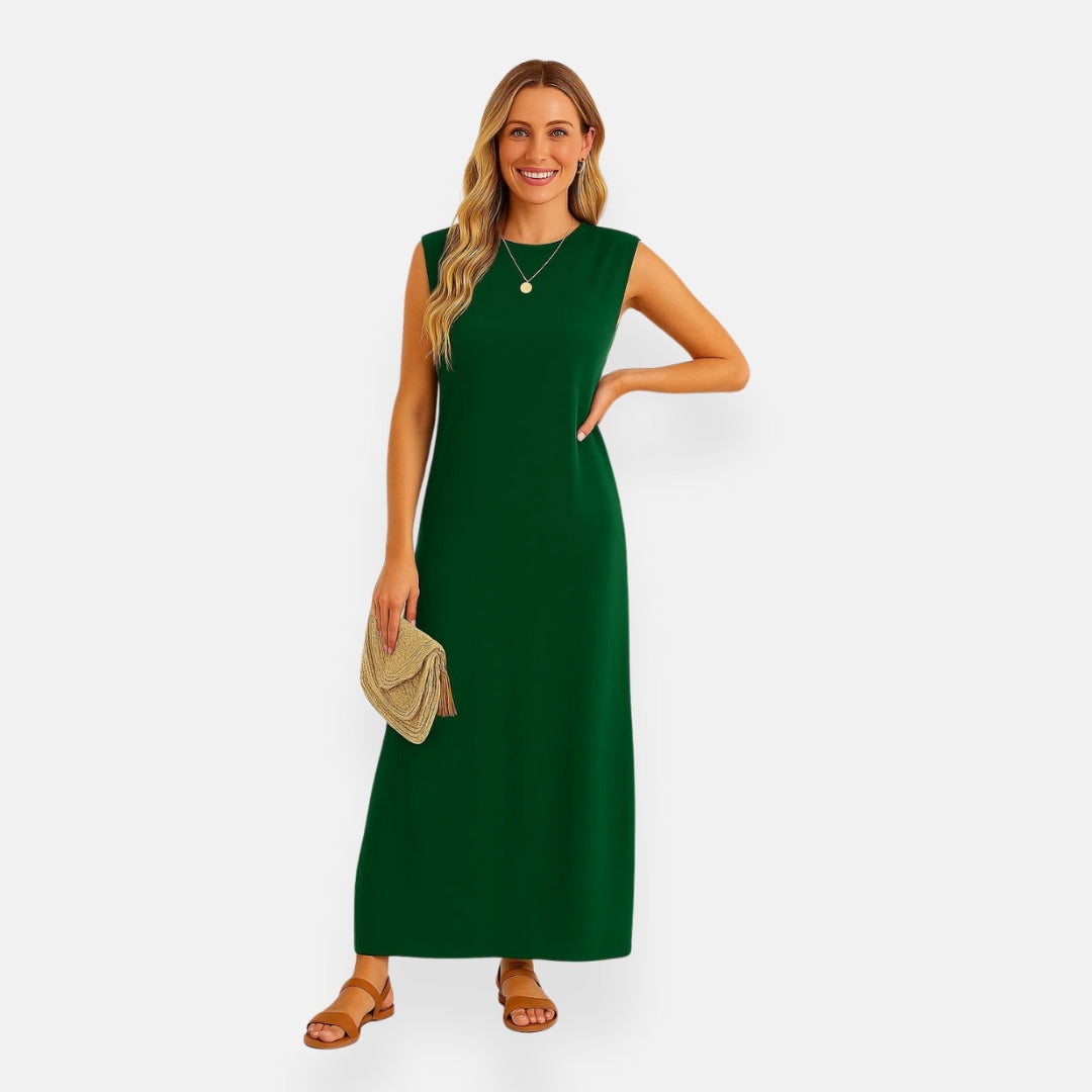 Emma | Robe longue fluide élégante