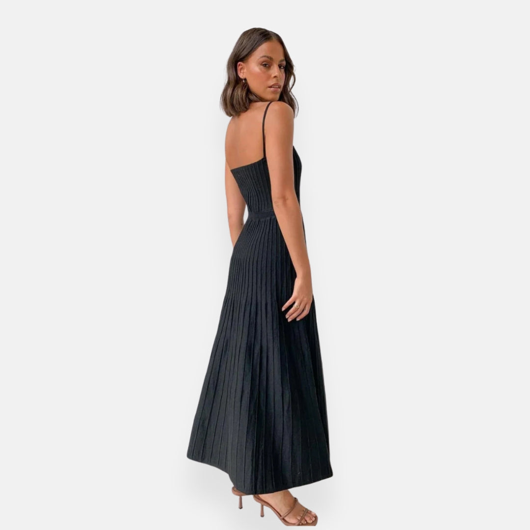 Marina | Robe longue colorée fluide