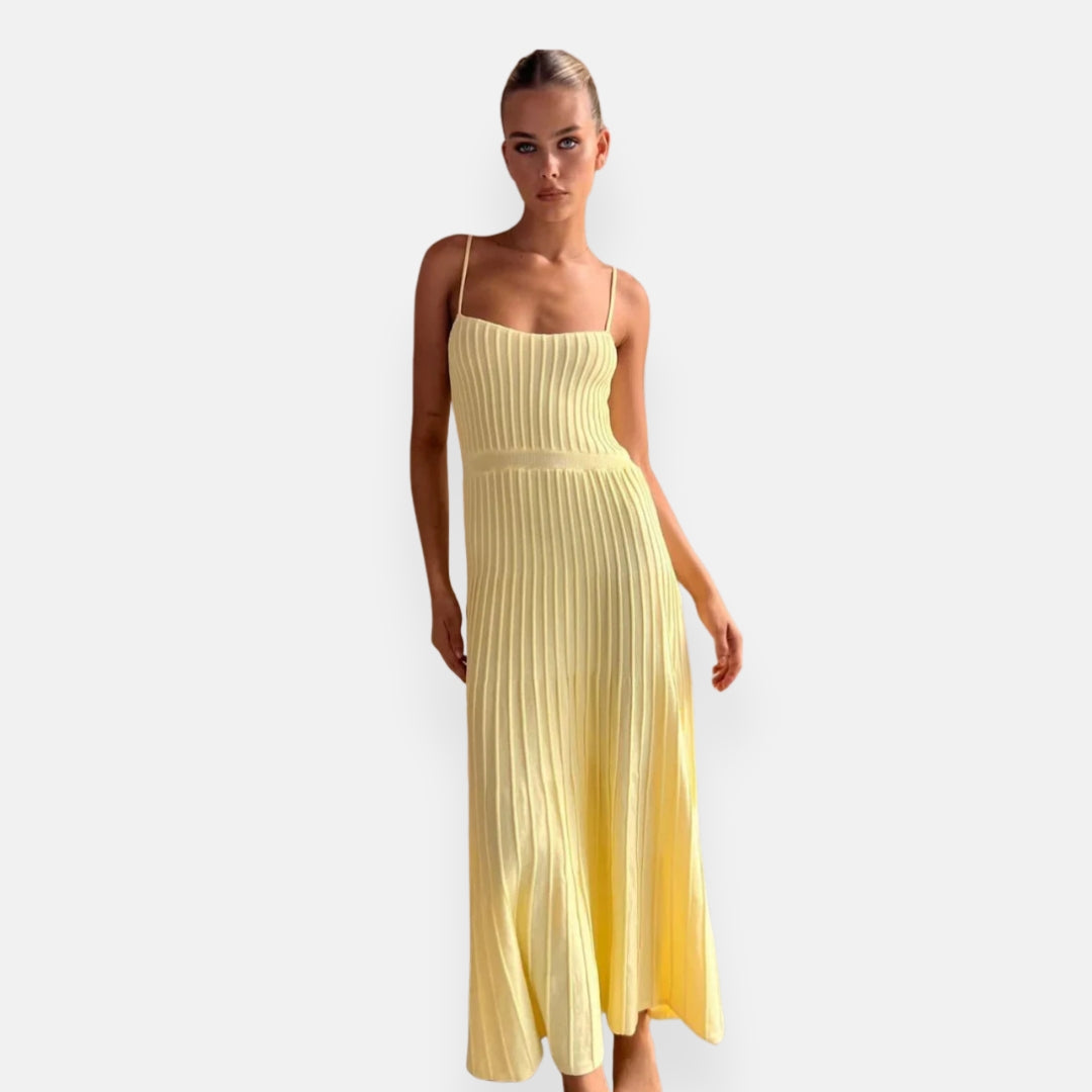 Marina | Robe longue colorée fluide