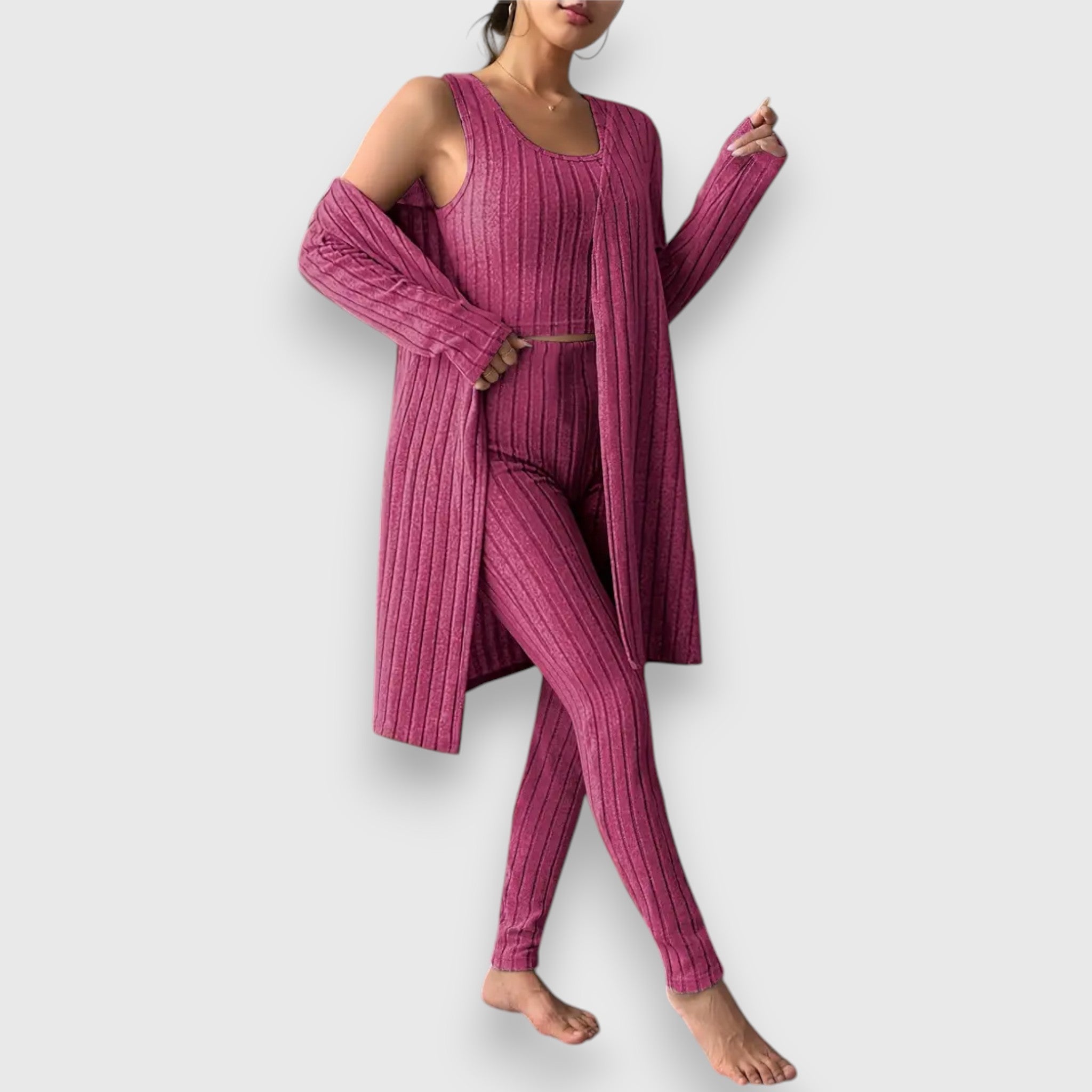 Gabriela | Ensemble de tricot 3 pièces