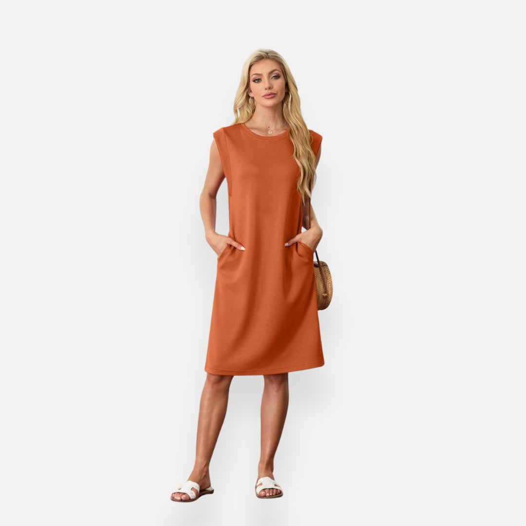Ramon | Robe midi fluide infroissable