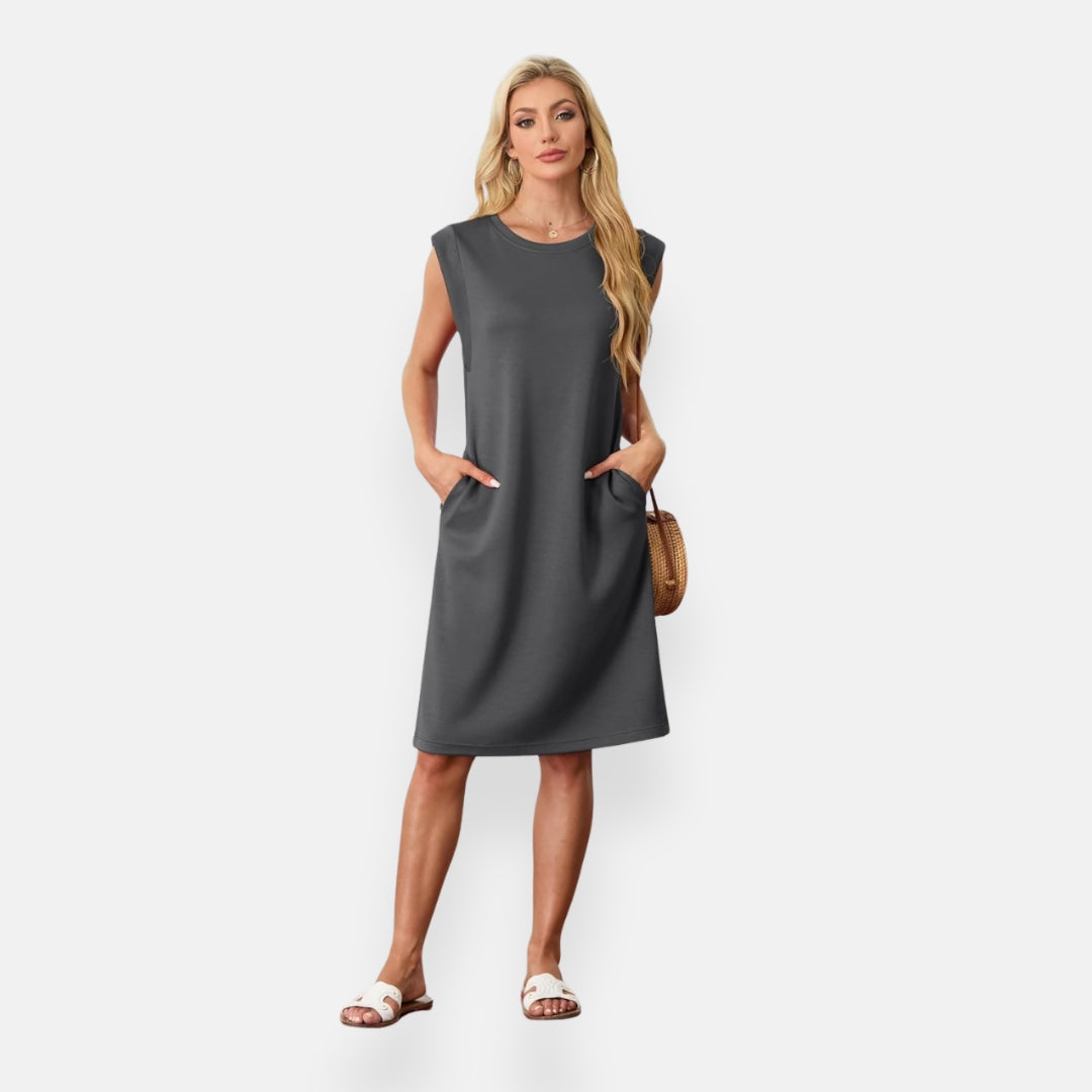 Ramon | Robe midi fluide infroissable