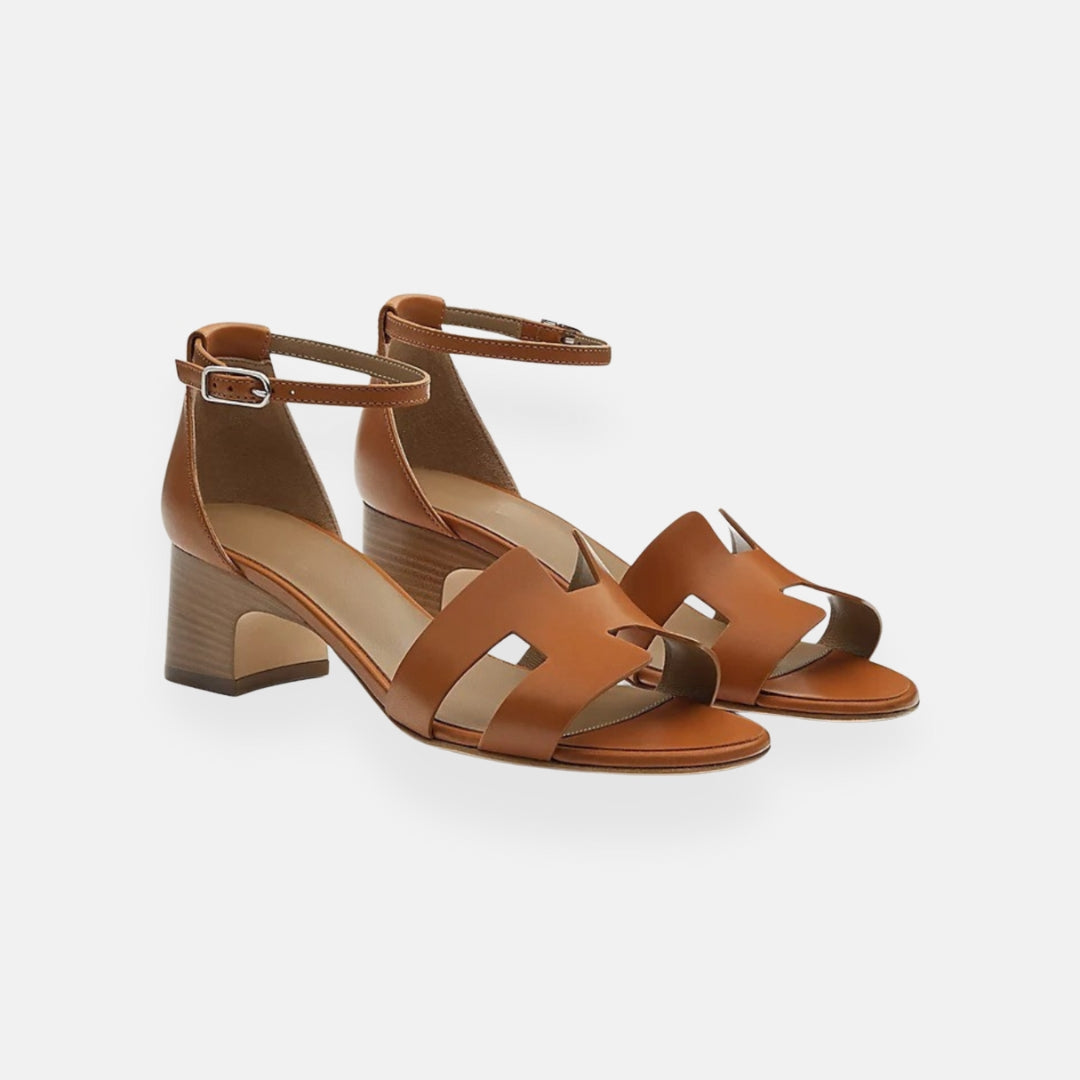 Elena | Sandales à talon avec bride cheville