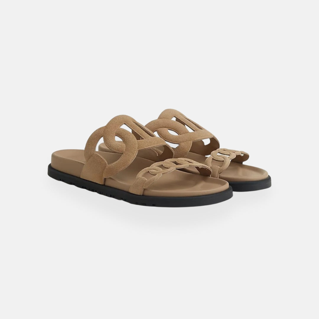 Assia | Mules avec chaîne