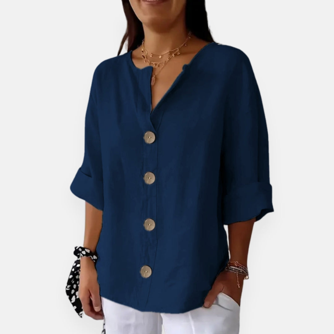 Laurisse | Blouse à boutons élégante