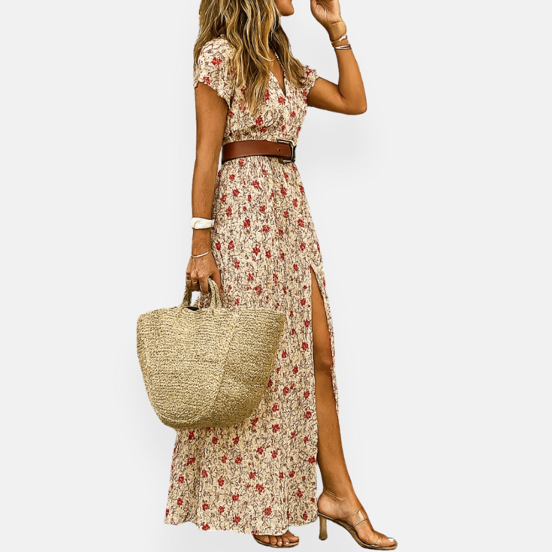 Sybella | Robe maxi boho fluide