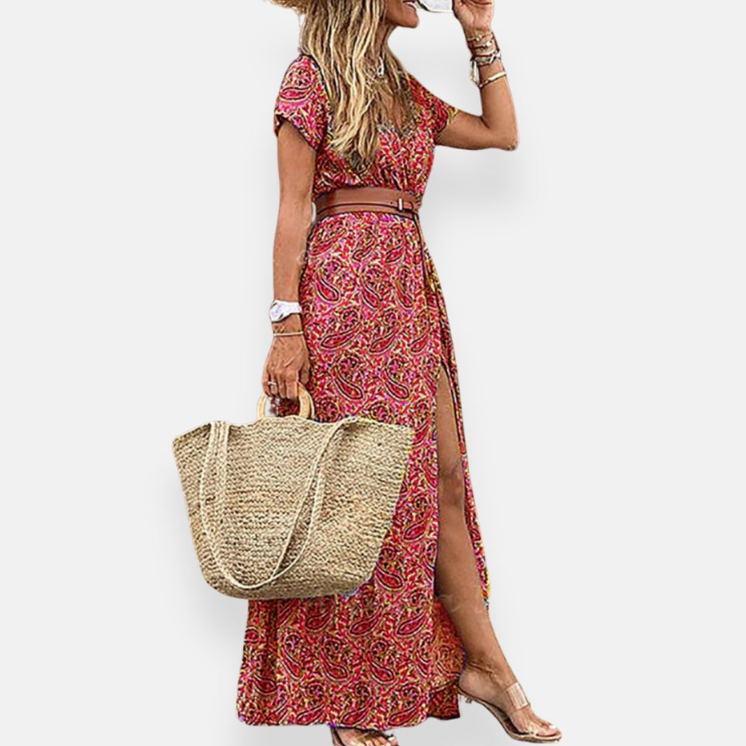 Sybella | Robe maxi boho fluide
