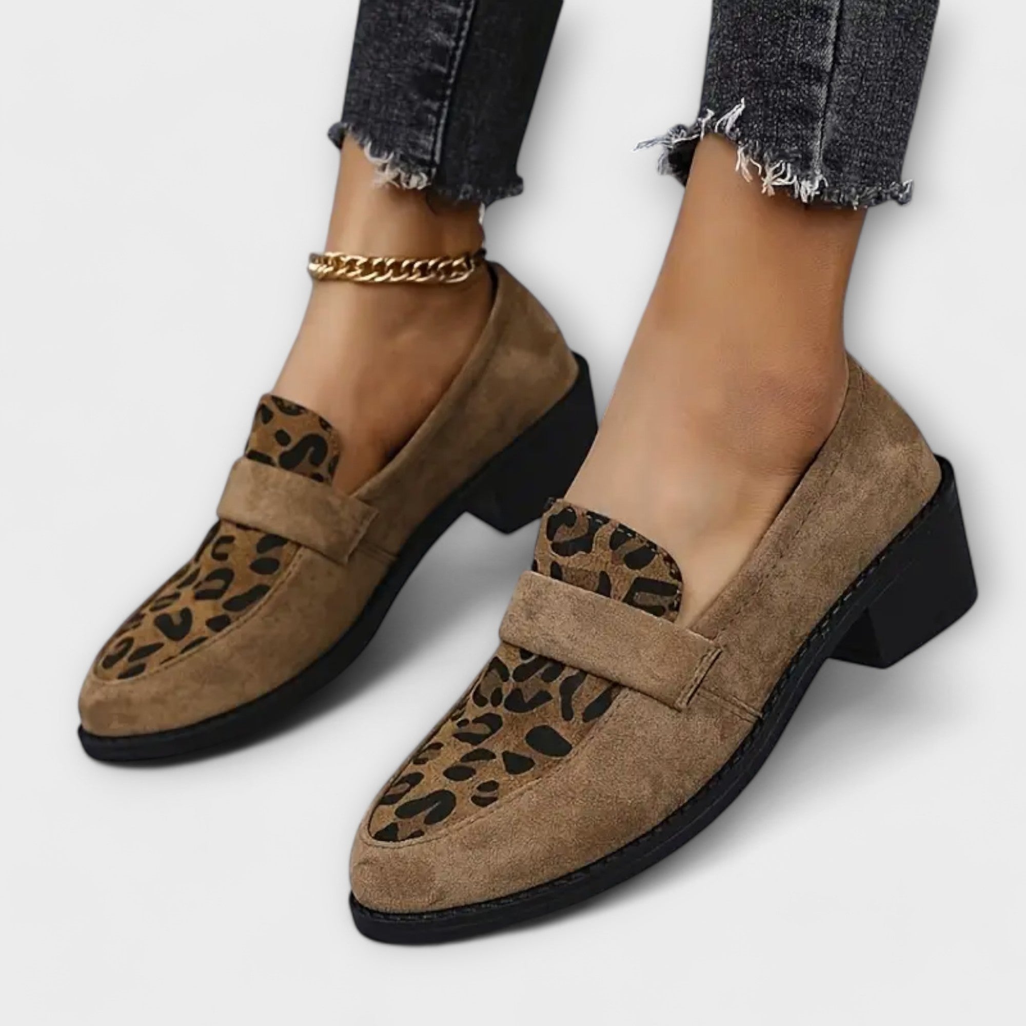 Tamara | Talons Orthopédiques Imprimé Léopard