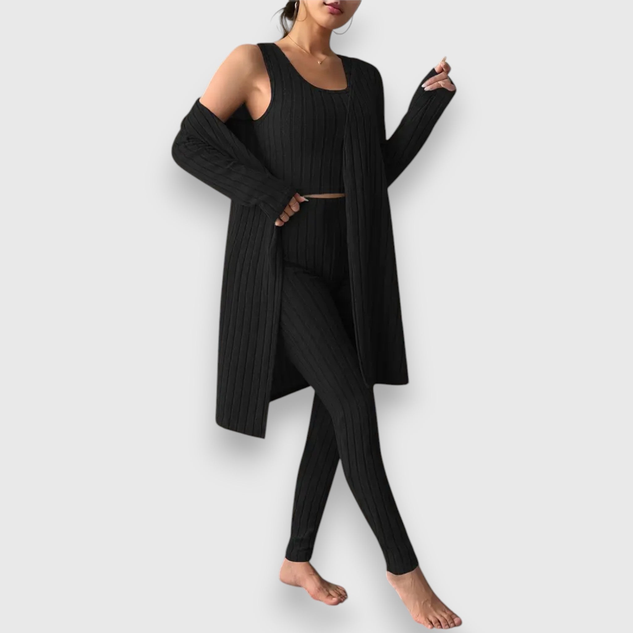 Gabriela | Ensemble de tricot 3 pièces