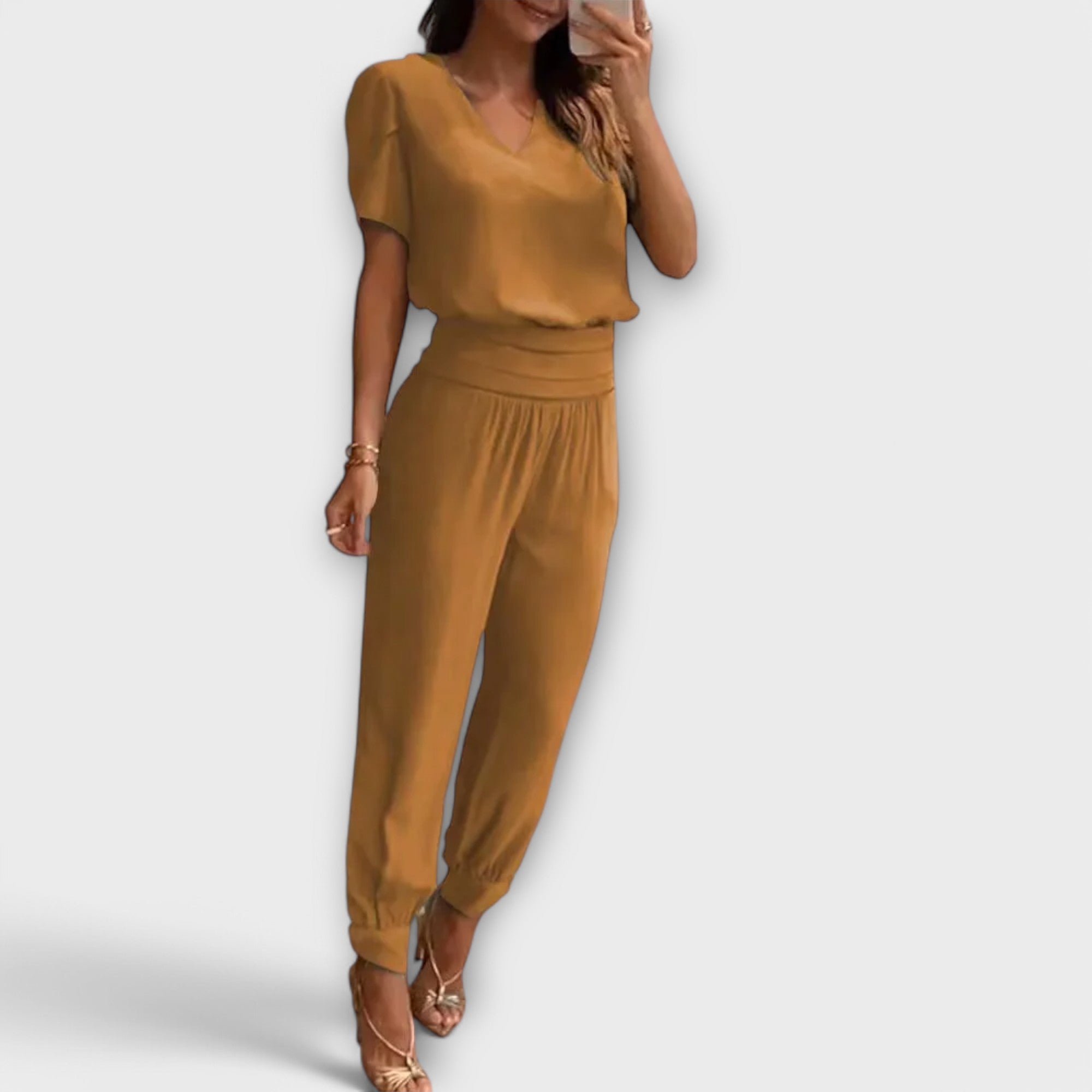 Irmelin | Ensemble Élégant avec Top et Pantalon