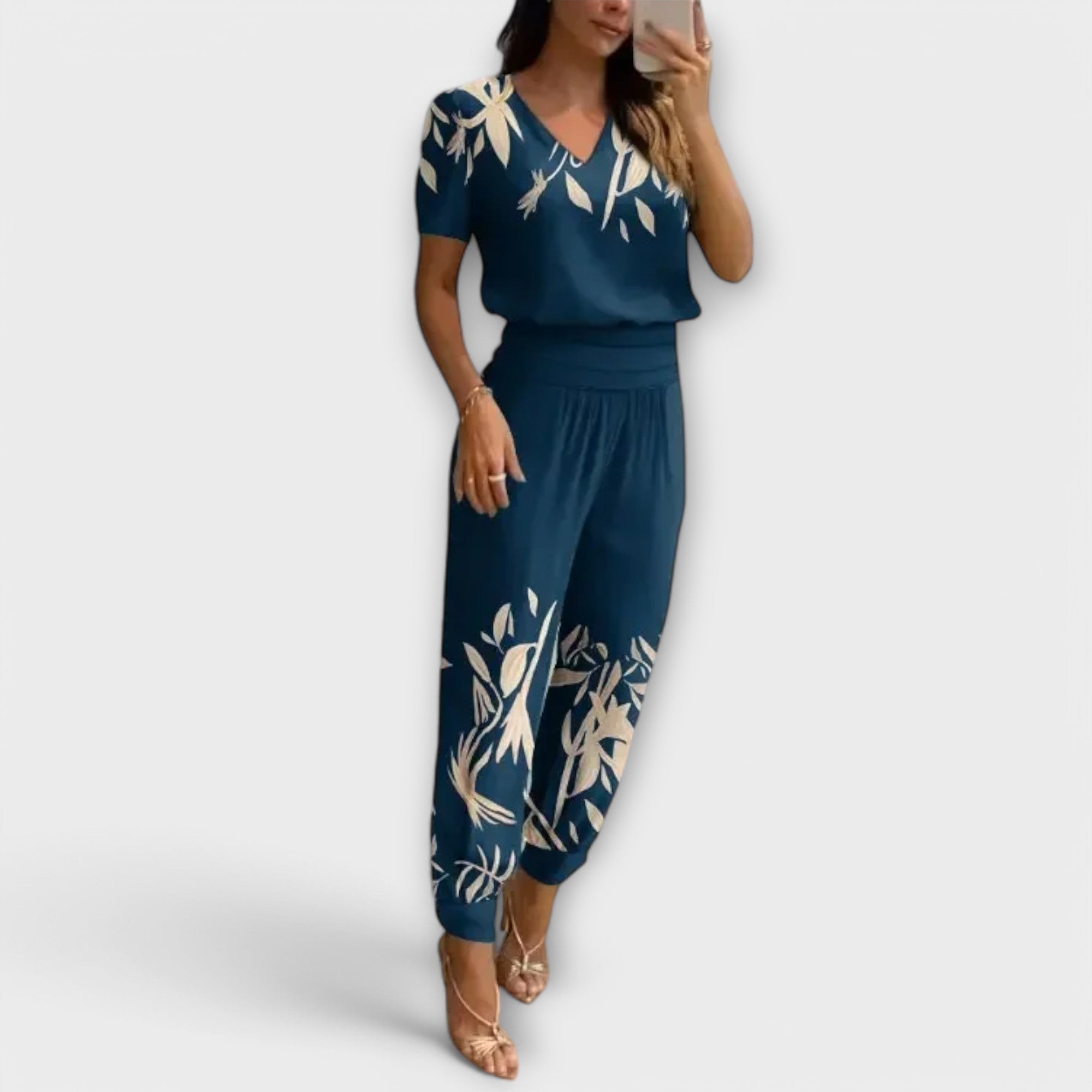 Irmelin | Ensemble Élégant avec Top et Pantalon
