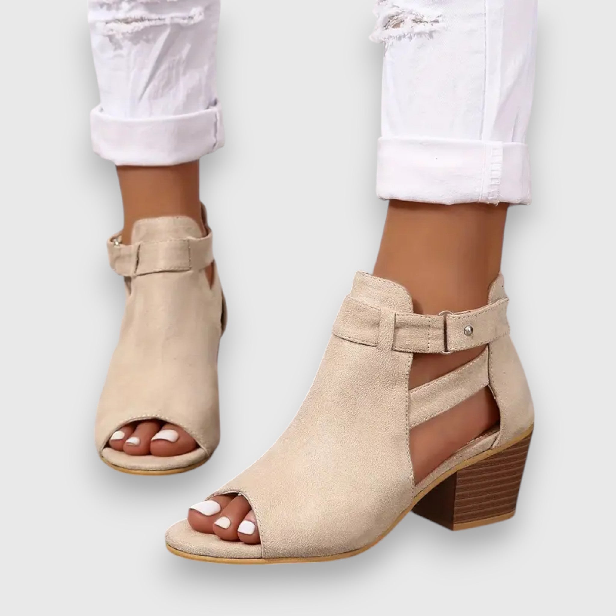 Nadine | Sandales à talons épais