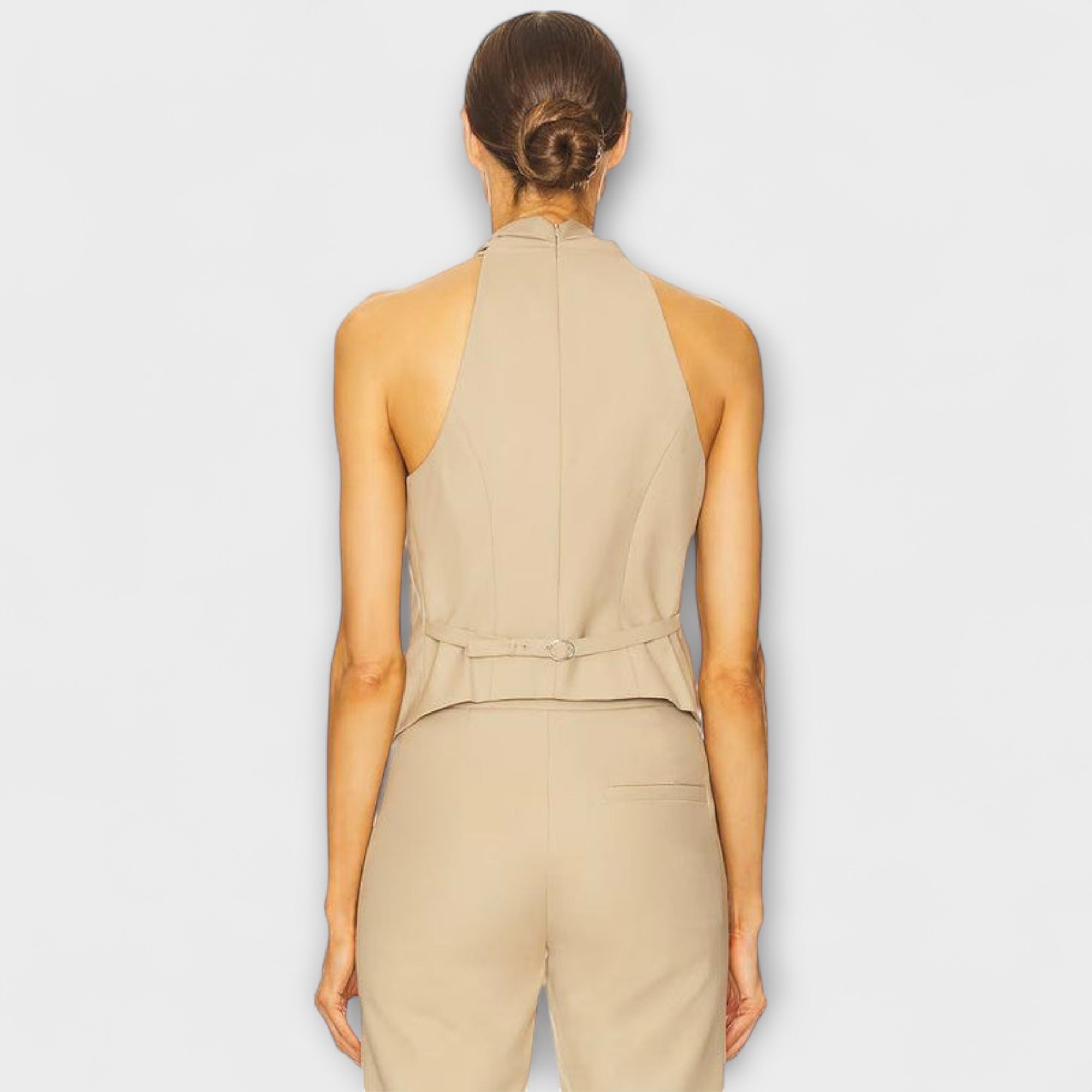 Juni | Débardeur à col halter croisé