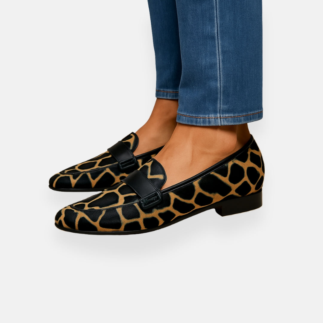 Orane | Mocassins à motif élégant