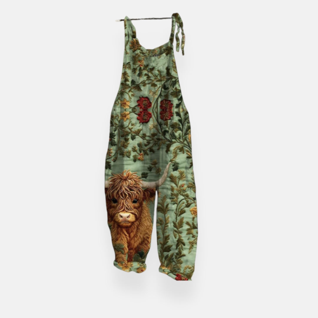 Méliane | Salopette artisanale légère automne