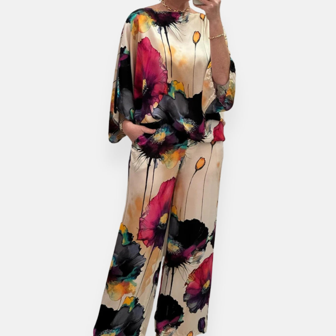 Quirina | Ensemble fluide imprimé floral
