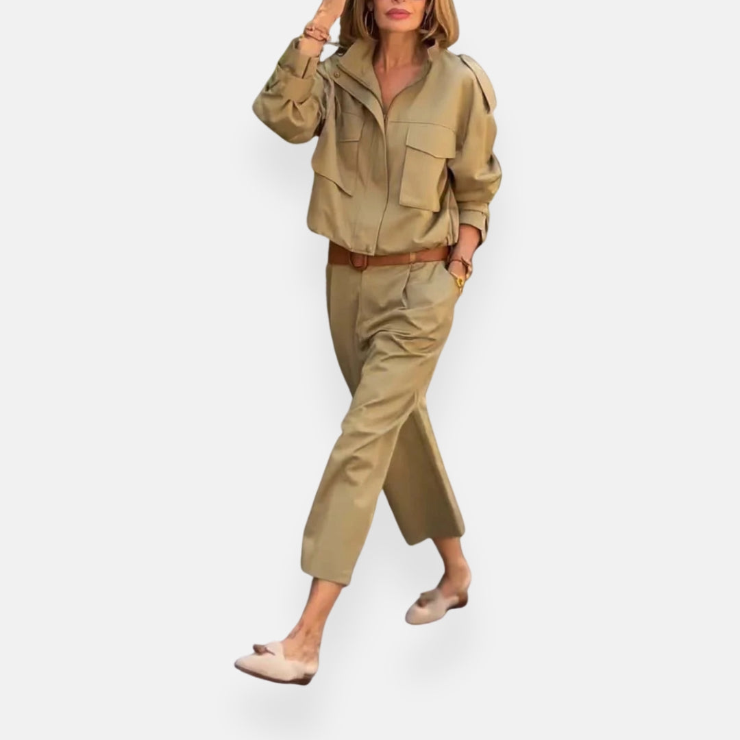 Althéa | Ensemble utilitaire chic beige