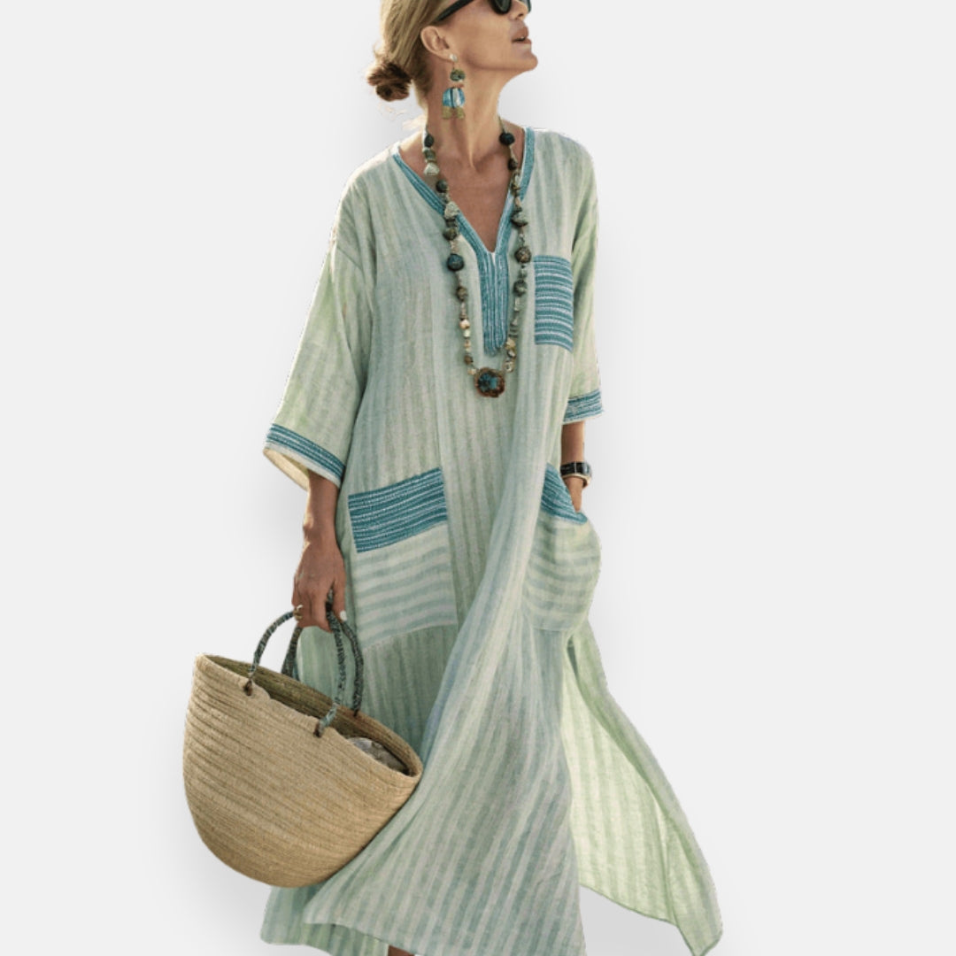 Liora | Robe kaftan chic et légère