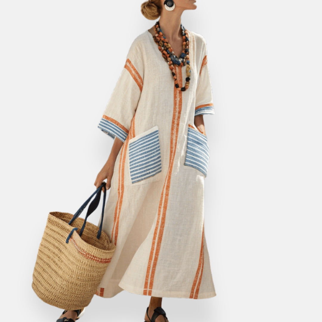 Elvire | Robe kaftan romantique et ample