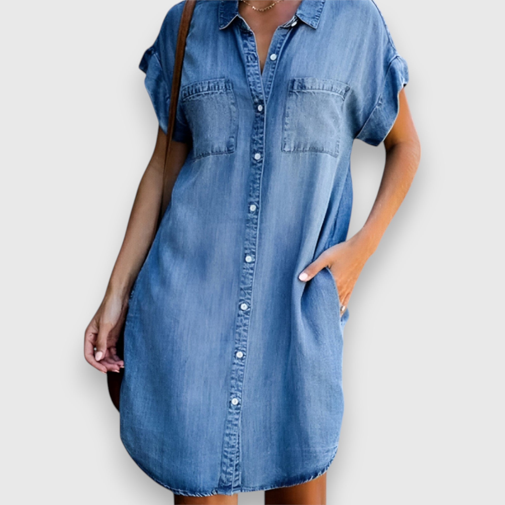 Paulina | Robe en Denim