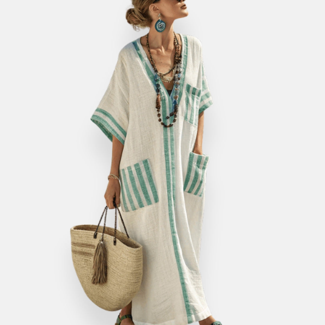 Thaïs | Robe kaftan chic et décontractée