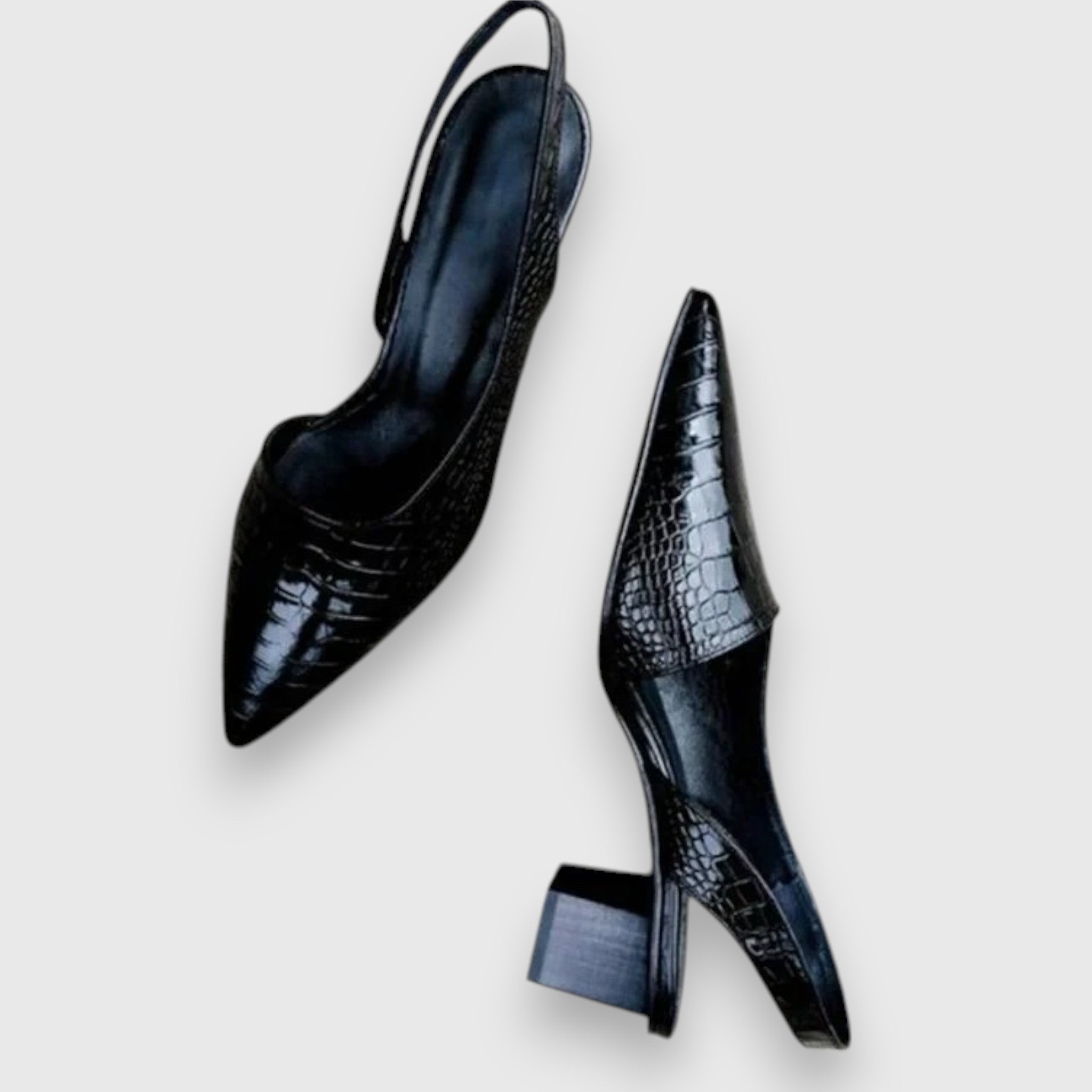Nora | Escarpins Vintage à Talons Slingback