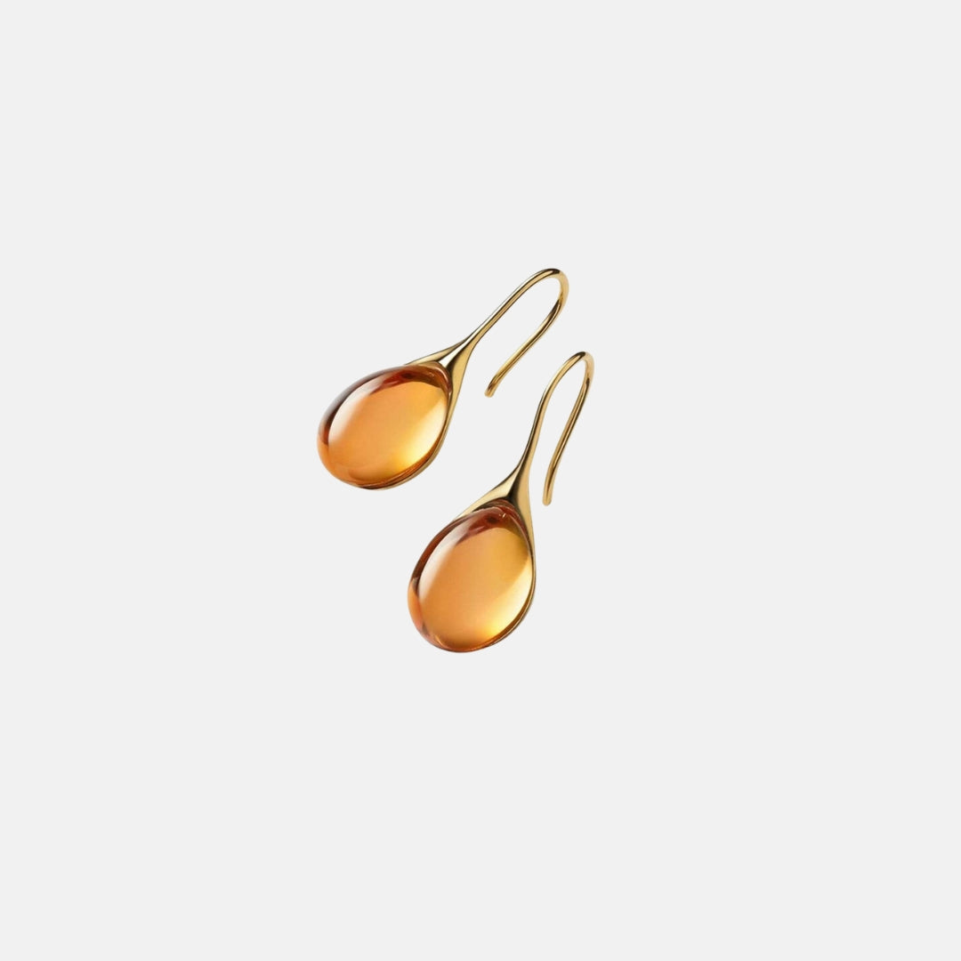 Élisa | Boucles d'oreilles en cristal or et argent