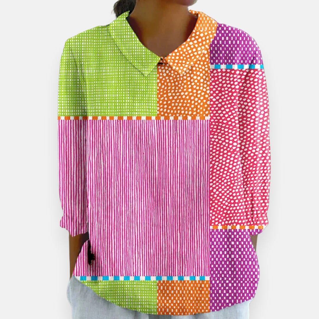Monique | Blouse fluide et décontractée