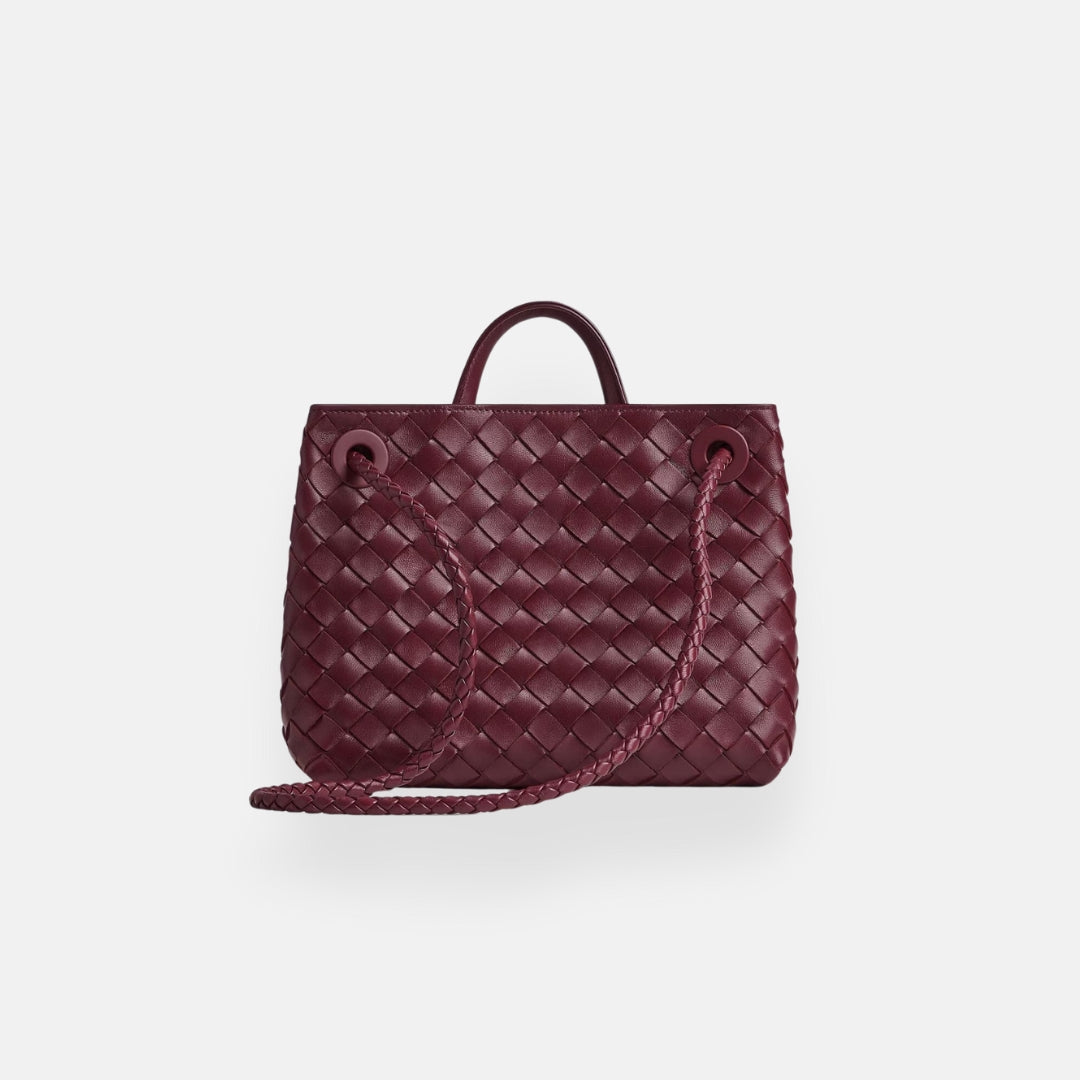 Ava | Sac cabas tressé détail doré