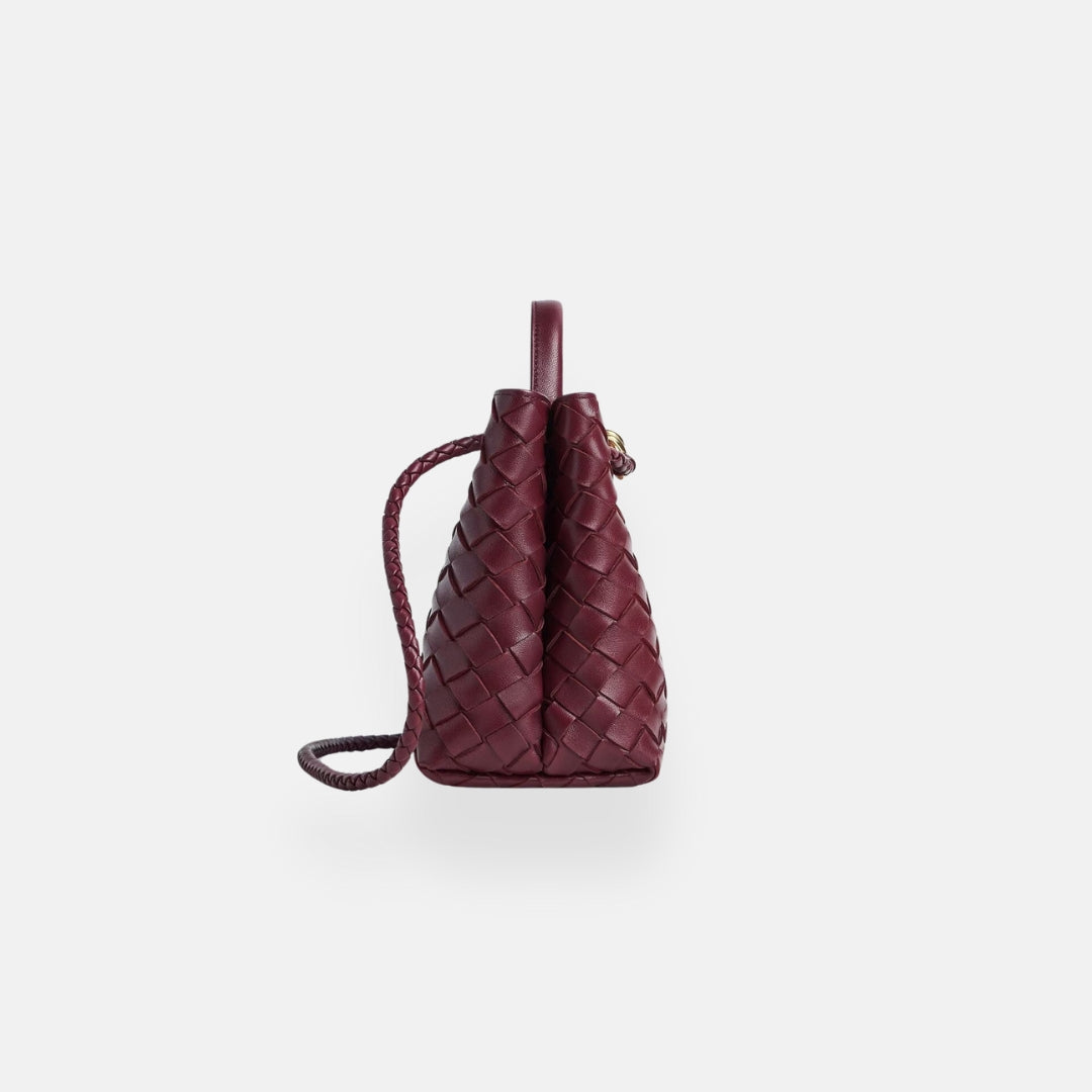 Ava | Sac cabas tressé détail doré