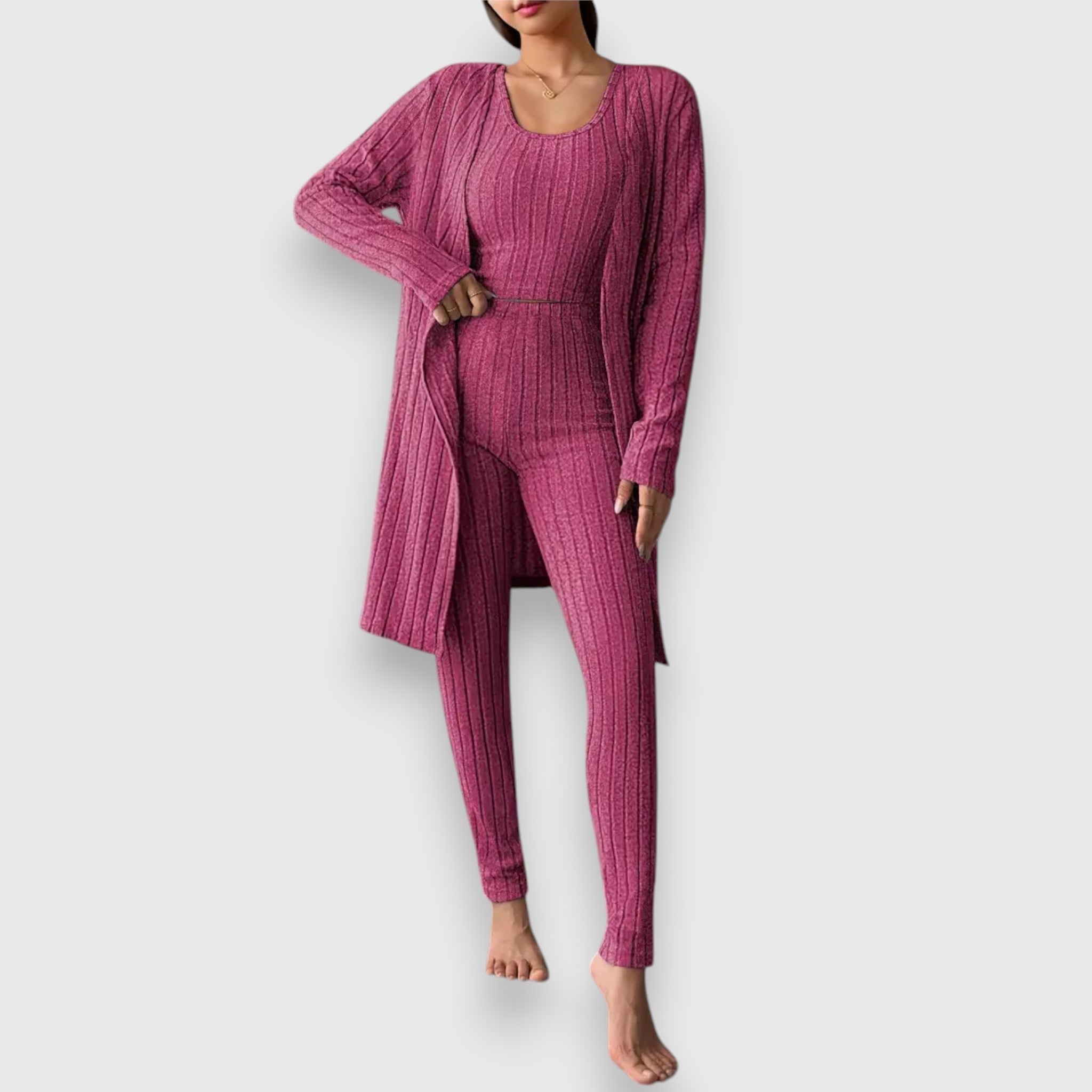 Gabriela | Ensemble de tricot 3 pièces